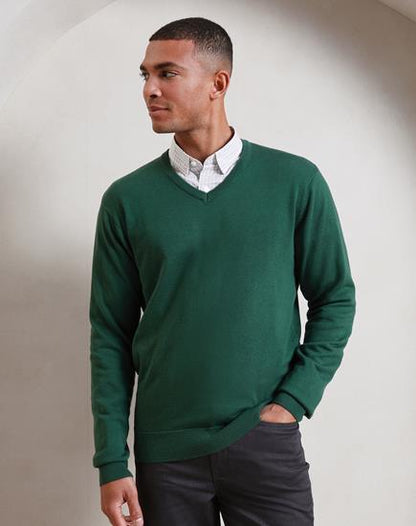 Sartano V Neck Knitted Sweater